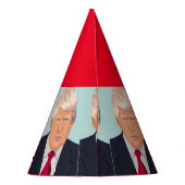 DONALD TRUMP PARTY PETTEN FEESTHOEDJES (Achterkant)