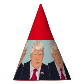 DONALD TRUMP PARTY PETTEN FEESTHOEDJES (Rechts)