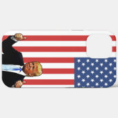 DONALD TRUMP PATRIOTISCHE IPHONE CASES (Achterkant (horizontaal))
