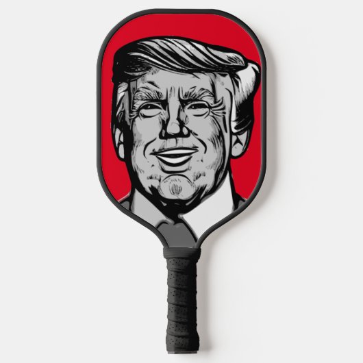 DONALD TRUMP PICKLEBALL PADDLE (Voorkant)