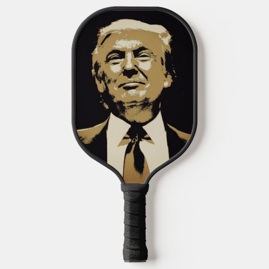 DONALD TRUMP PICKLEBALL PADDLE (Voorkant)