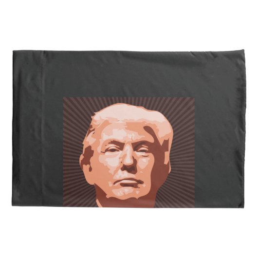 DONALD TRUMP PILLOWCASES KUSSENSLOOP (Achterkant)
