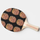 Donald Trump Ping Pong Paddle Tafeltennisbatje (Zijkant)