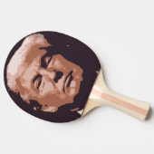 Donald Trump Ping Pong Paddle Tafeltennisbatje (Zijkant)