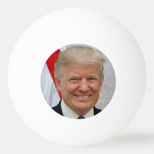 Donald Trump Pingpongbal (Voorkant)