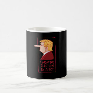 Donald Trump Pinocchio Funny Best Gift Koffiemok