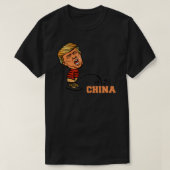 Donald trump pisson china Sticker T-shirt (Design voorkant)