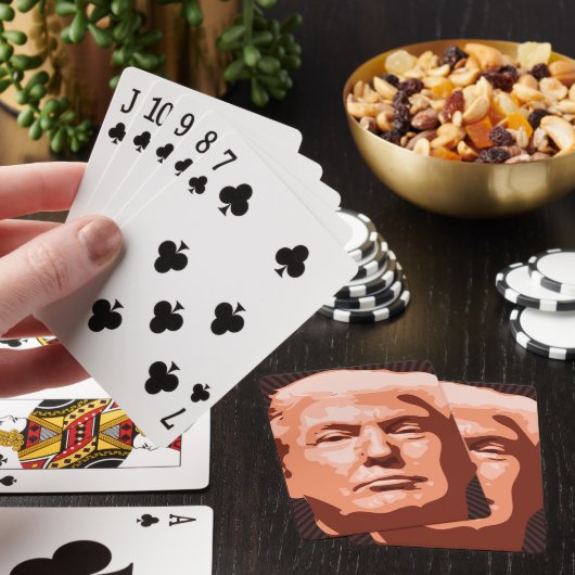 DONALD TRUMP PLAYCARDS POKERKAARTEN (Insitu)