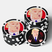 Donald Trump Pokerchips (Opstapeling)