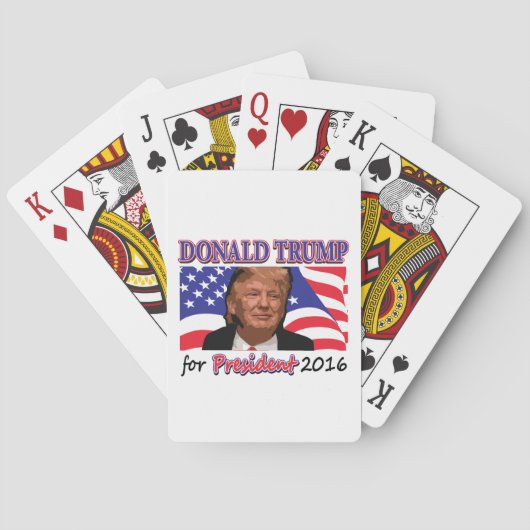 Donald Trump Pokerkaarten (Achterkant)