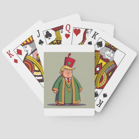 Donald Trump Pokerkaarten (Achterkant)