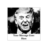 Donald Trump Politics Custom Stamp Rubberstempel (Afrduk)