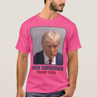 Donald Trump Politie Mugshot Foto Niet Schuldig 45 T-shirt