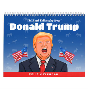Donald Trump Politiek Humor Agenda Kalender