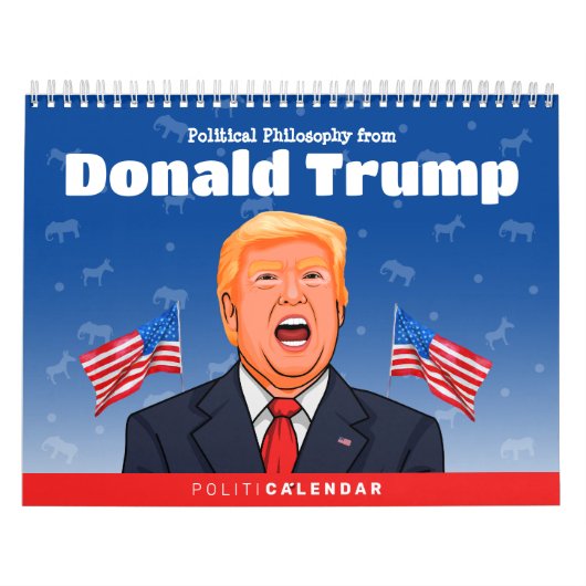 Donald Trump Politiek Humor Agenda Kalender (Hoes)