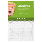 Donald Trump Politiek Humor Agenda Kalender (Mar 2026)