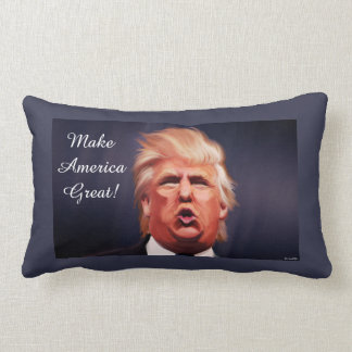 Donald Trump Polyester Lumbar Pillow 13 x 21 inch Kussen