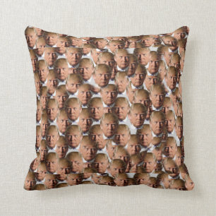 Donald Trump Polyester Sierkussen 16 x 16 inch