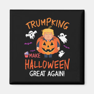 Donald Trump Pompoen Trumpking Maakt Halloween Gro Magneet