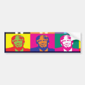 Donald Trump Pop Art Bumpersticker (Voorkant)