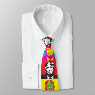 DONALD TRUMP POP ART KRAAGSTROPDAS STROPDAS