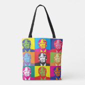 DONALD TRUMP POP ART TAS PURSE BAG (Achterkant)
