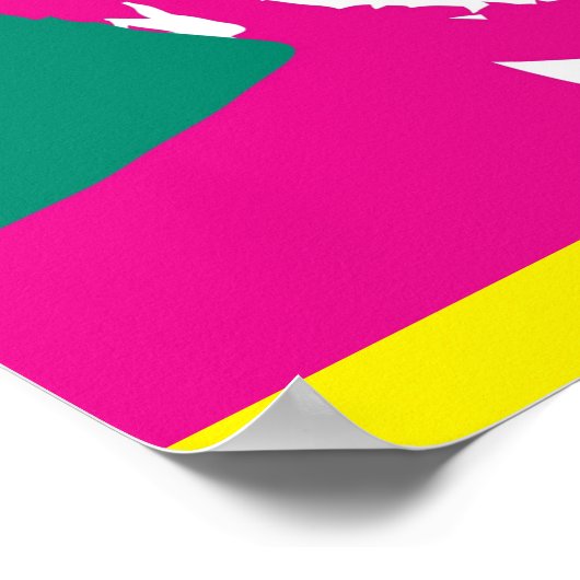 Donald Trump Pop Art Value Poster Paper (Hoek)