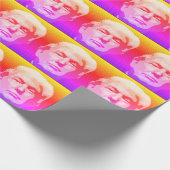 DONALD TRUMP POP ART WRAPPING PAPIER (Hoek)