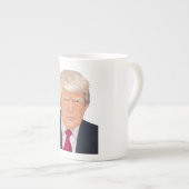 DONALD TRUMP PORSELEIN KOP (Voorkant rechts)