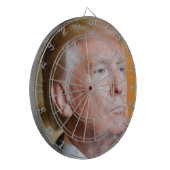Donald Trump Portrait Dartbord (Voorkant Links)