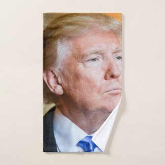 Donald Trump Portrait Handdoek