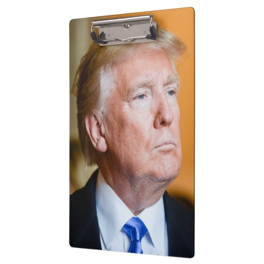 Donald Trump Portrait Klembord (Links)