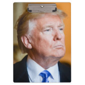 Donald Trump Portrait Klembord (Voorkant)