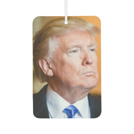 Donald Trump Portrait Luchtverfrisser (Voorkant)