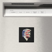 Donald Trump Portrait Magneet (Insitu (Vaatwasser))