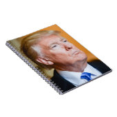 Donald Trump Portrait Notitieboek (Rechterzijde)
