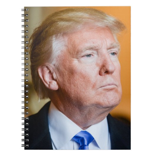 Donald Trump Portrait Notitieboek (Voorkant)