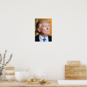 Donald Trump Portrait Poster (Keuken)