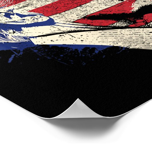 Donald Trump Portrait Poster (Hoek)