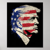 Donald Trump Portrait Poster (Voorkant)