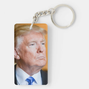 Donald Trump Portrait Sleutelhanger