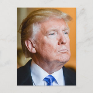 Donald Trump-portret Briefkaart