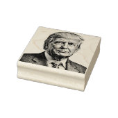 DONALD TRUMP PORTRET RUBBEREN STEMPEL (Stempel)