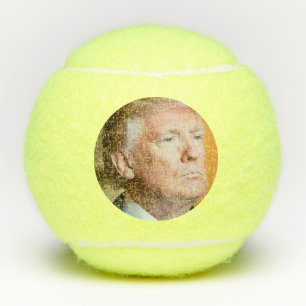 Donald Trump Portret Tennisballen
