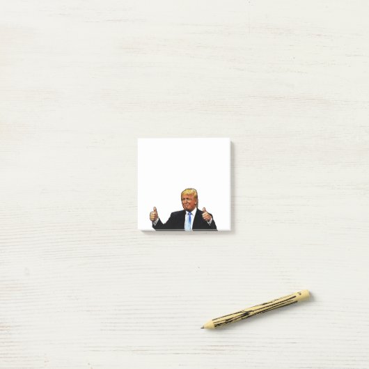 DONALD TRUMP POST IT NOTES (Op bureau)