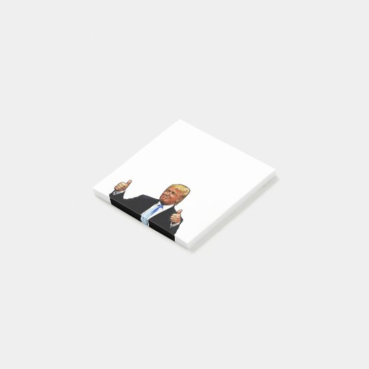 DONALD TRUMP POST IT NOTES (Schuin)