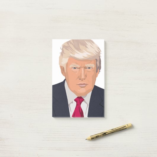 DONALD TRUMP POST-IT® NOTES (Op bureau)