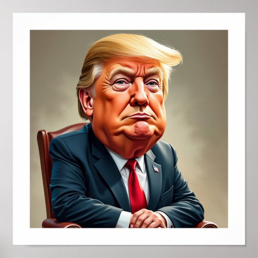 Donald Trump Poster (Voorkant)