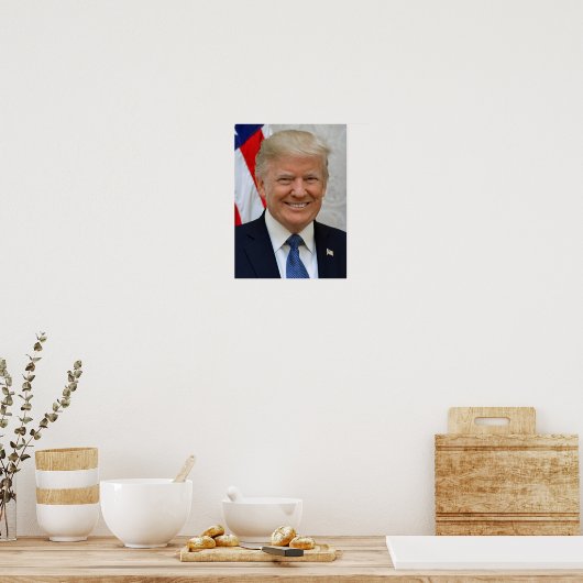 Donald Trump Poster (Keuken)