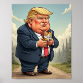 Donald Trump Poster (Voorkant)